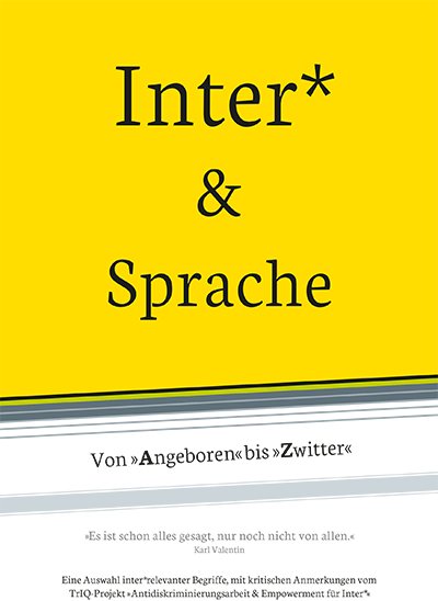 Inter* und Sprache